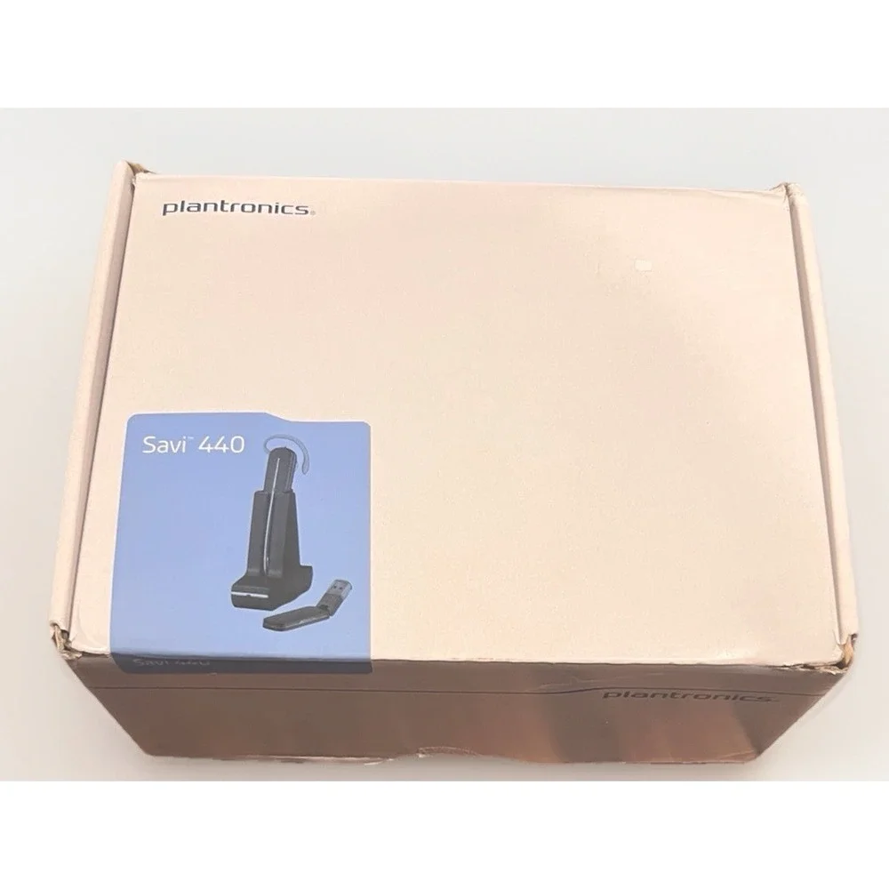 Plantronics Savi W440 Wireless Headset with D100 USB Adapter